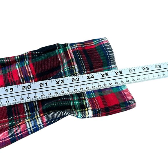 Polo Ralph Lauren Western Flannel Shirt Mens XXL Red Plaid Elbow Pads Pearl Snap - Picture 10 of 11